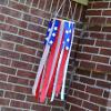 Crepe Paper Patriotic Windsock