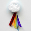 Adorable Rainbow n Cloud Magnet