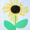 Blooming Handprint Sunflower