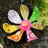 Bright Bendy Fabric Blossoms