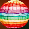 Bright Rainbow Lantern