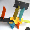 Cardboard Dado Squares