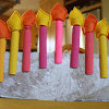 Clothespin Menorah