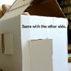 Cardboard Box Dollhouse