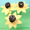 Sunny Sunflower Marshmallow Pops