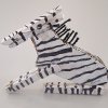 Cardboard Zebra Puppets