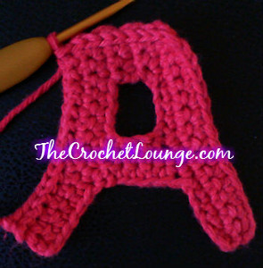 Crochet an A
