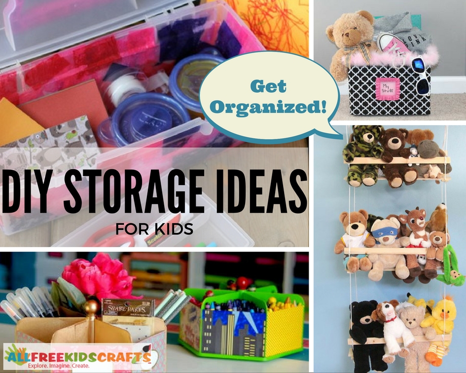 Get Organized with 30 DIY Storage Ideas