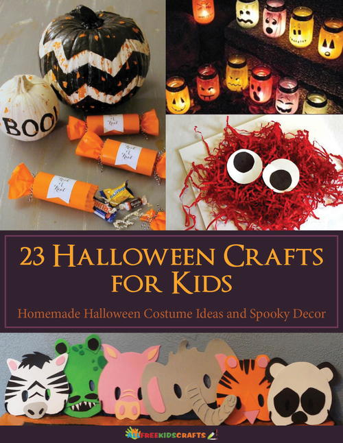 23 Halloween Crafts for Kids eBook