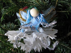 Snowflake Fairy Ornament